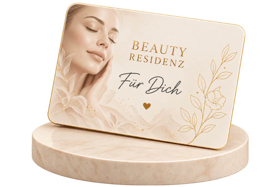 Geschenkgutschein für Kosmetikbehandlungen der LS Beauty Residenz in Königsbrunn
